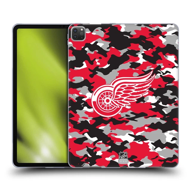 Official Nhl Detroit Red Wings Soft Gel Case For Apple Samsung Kindle