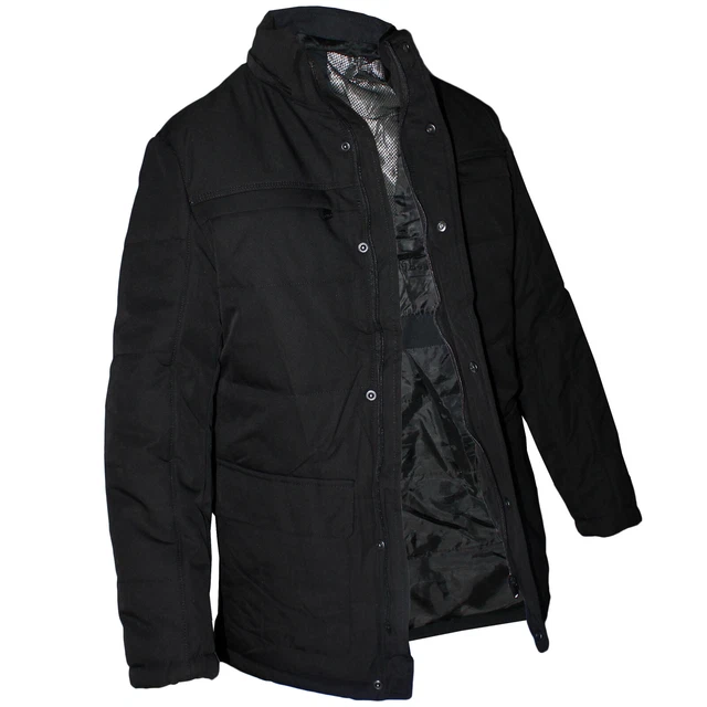 Giubbotto Uomo Invernale Parka Imbottito Giacca Cappotto Piumino Casual 8566 4