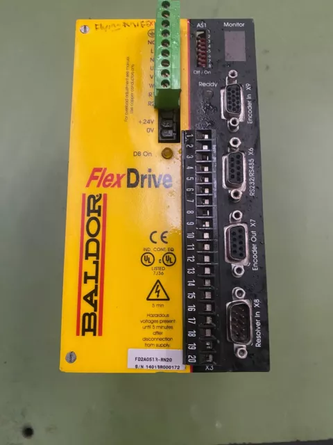 Baldor Flex Drive FD2A051R-RN20 Servo drive