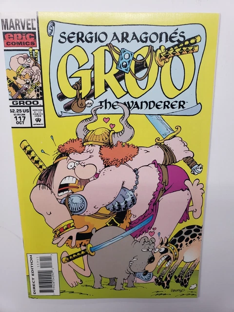 Sergio Aragones Groo the Wanderer #117 LOW PRINT Marvel/Epic 1994 1st Print VFNM