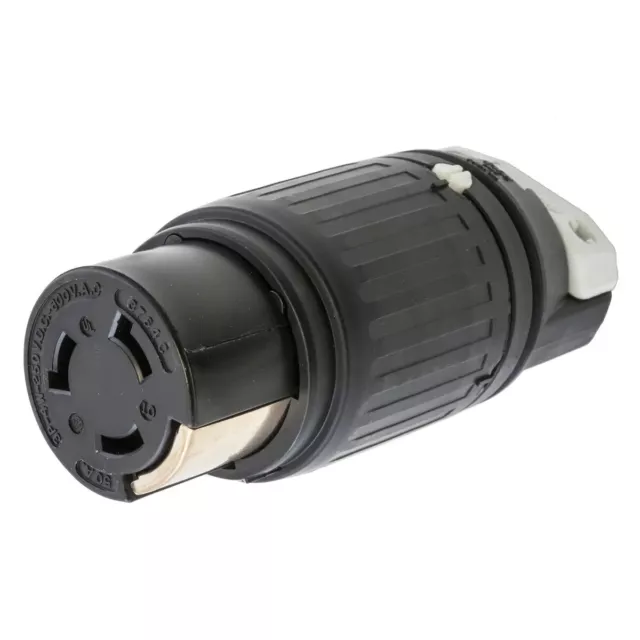 Hubbell HBL3764C, 50 Amp 600VAC 3p-4w 250VDC Twist-Lock Connector