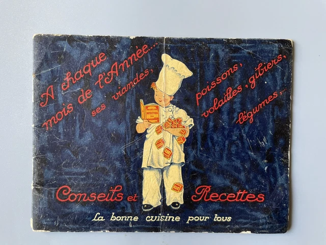 Livret Publicitaire Bouillons KUB 1925 – Conseils Et Recettes – Dans Son Jus