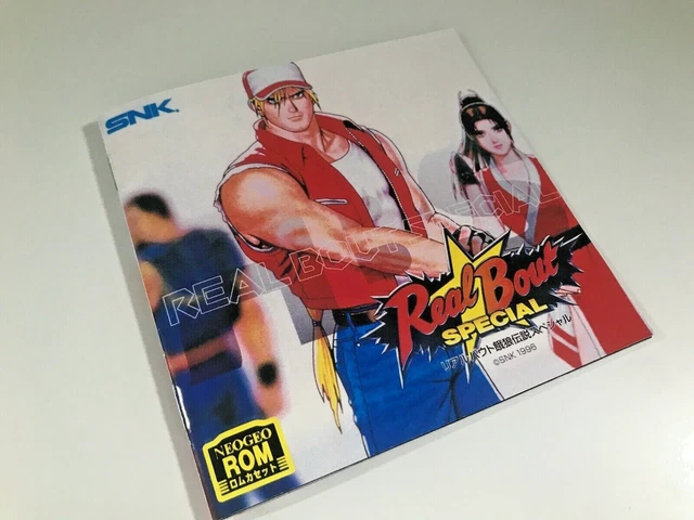 Neo Geo AES Real Bout Fatal Fury Special Manual