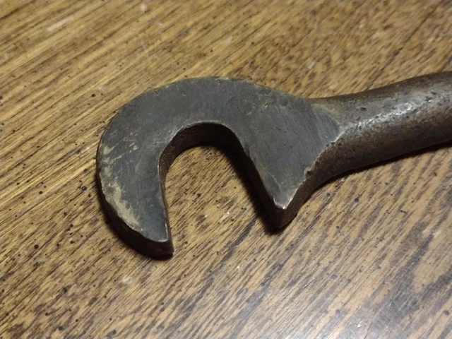 Old Solid Brass Hook Latch 5 in. Industrial Machine Cabinet Steampunk Salvage 2
