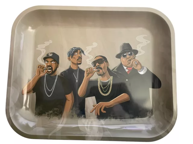 Wise Skies XL Tray - Rappers - Rolling Tray - Large - 340 x 270 x 27mm