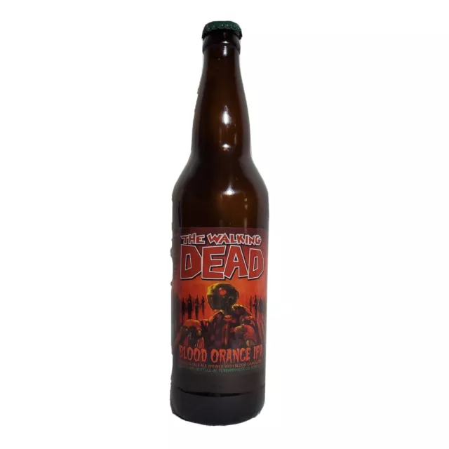 Walking Dead Terrapin Beer Bottle Empty Blood Orange IPA 650.6ml Exclusive 2015