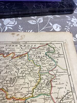 Antique Map Du Maine Er Perche D'anhou Du Saumurois Et Touraine1766 De Vaugandy 3
