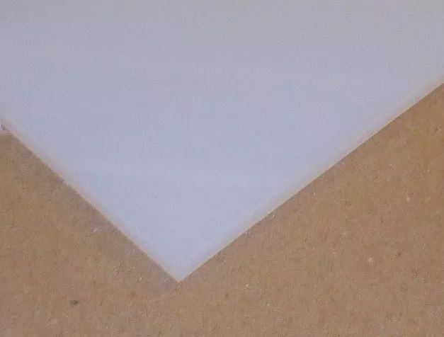 Tôle 3 mm Nylon Naturel6 300 mm x 150 mm Matériau Ingénierie Plaque Plastique 3