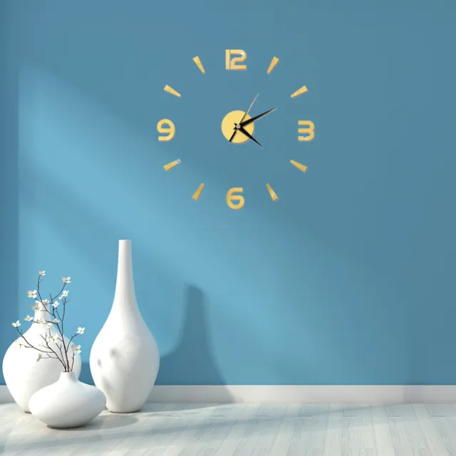 3D Mural De Acrílico Decoración De Pared Pegatina Relojes Relojes Para Hombre