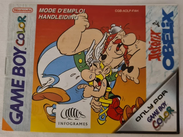 Jeu Vidéo Vintage Astérix Et Obélix Pour Game Boy - Sortie 1995, Très Bon état