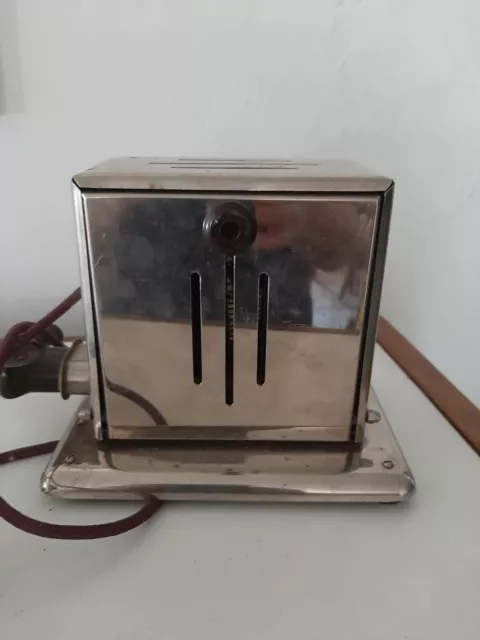 Vintage Electric toaster.  Art deco calor Standard Aluminium C:-1930-40s