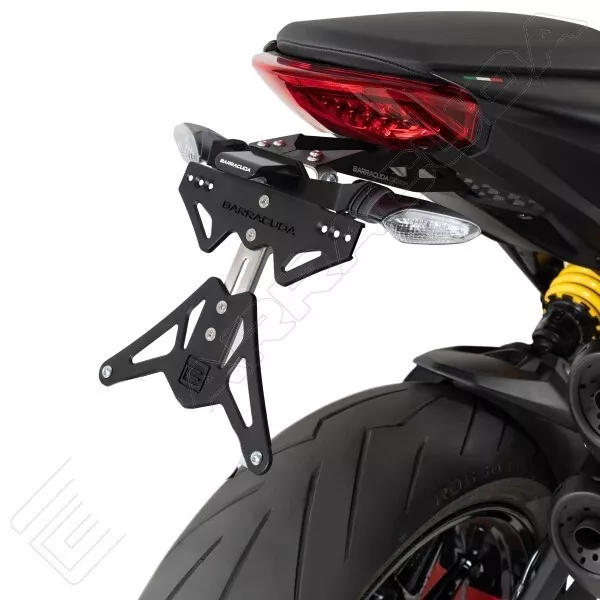Portatarga per Frecce ORIGINALI + Luce Targa per Ducati Monster 937 2021 2022
