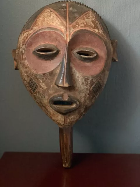 Art Africain - Rare masque LUBA - CONGO RDC ( Kasai)