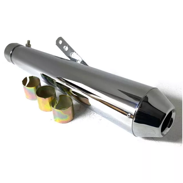 Universal Motorräder Edelstahl Auspuff Schalldämpfer Schalldämpfer Für