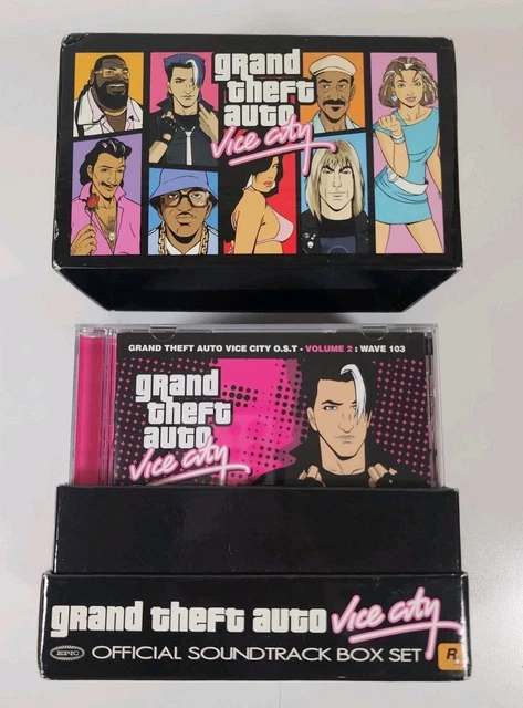 アニメ GTA Vice City Official Soundtrack BoxSet Grand Theft Auto: Vice CityA Official Soundtrack Box Set