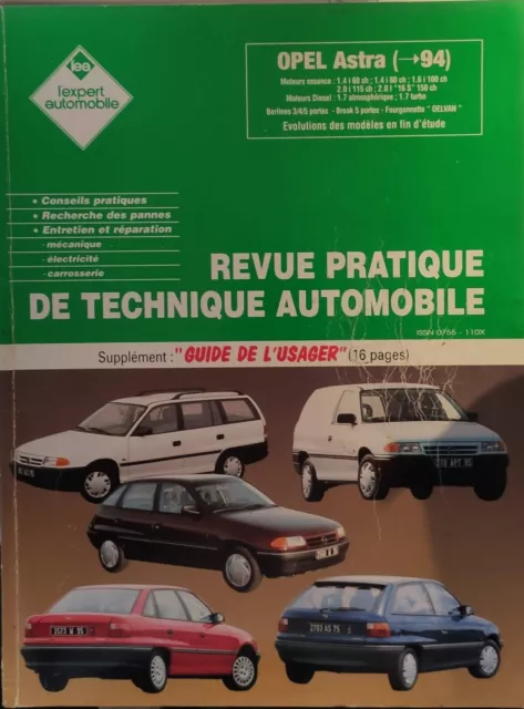 Revue Technique Automobile Rta Expert Opel Astra