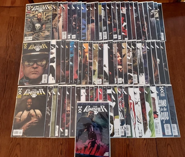 The Punisher #1 - 75 + ANNUAL #1 (Vol. 7, 2004); Complete set; High Grade! 2