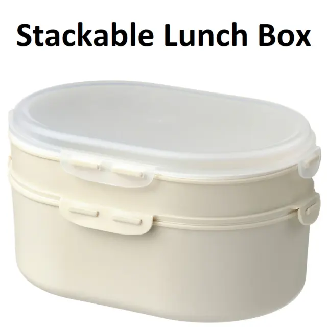 https://www.picclickimg.com/nL8AAOSwCyRlf~8c/Stackable-Lunch-Box-2-Layers-School-Kid-Adult.webp