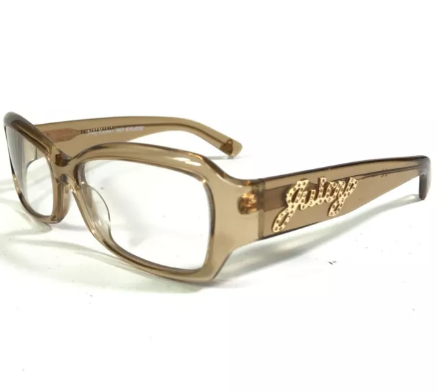 Juicy Couture GLAM/S 0ERH Eyeglasses Frames Clear Brown Square 54-16-125