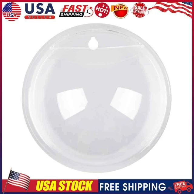 Wall Hanging Bubble Bowl Plant Fish Tank Aquarium Home Decor Transparent) JF#E