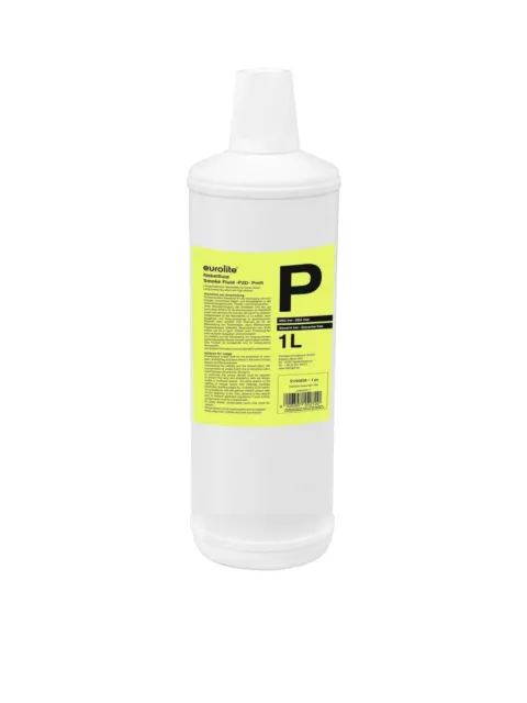 EUROLITE Smoke Fluid -P2D- Profi Nebelfluid 1l für Nebelmaschinen