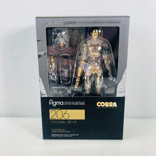 Max Factory Figma 126 - Cobra The Space Pirate: Crystal Bowie Action Figure Da Collezione