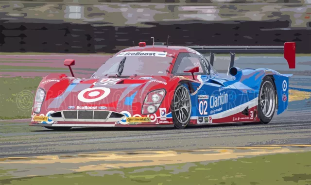 Riley DP / Ford powered Prototype class - P - at Rolex 24 Race Car Photo CA-1201