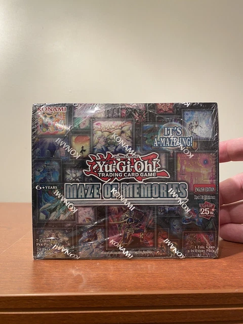 Yu-Gi-Oh! TCG: Maze of Memories Booster Box - Factory Sealed, English 24 packs