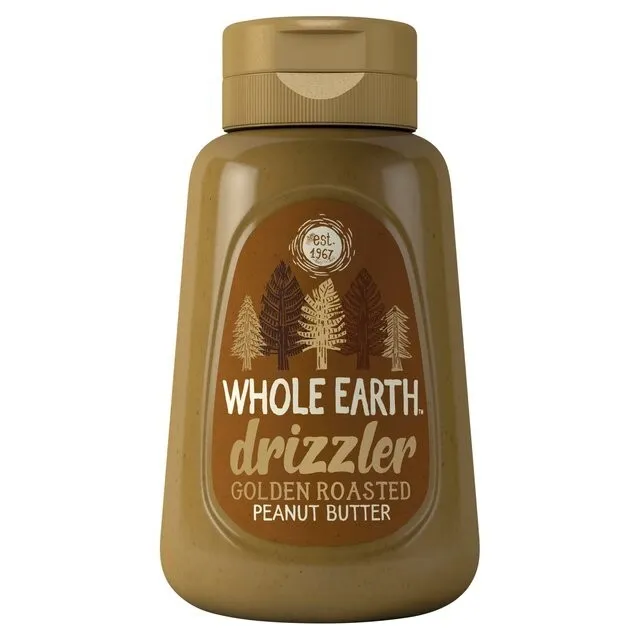 Drizzler Whole Earth Burro di arachidi arrostito dorato 320 g