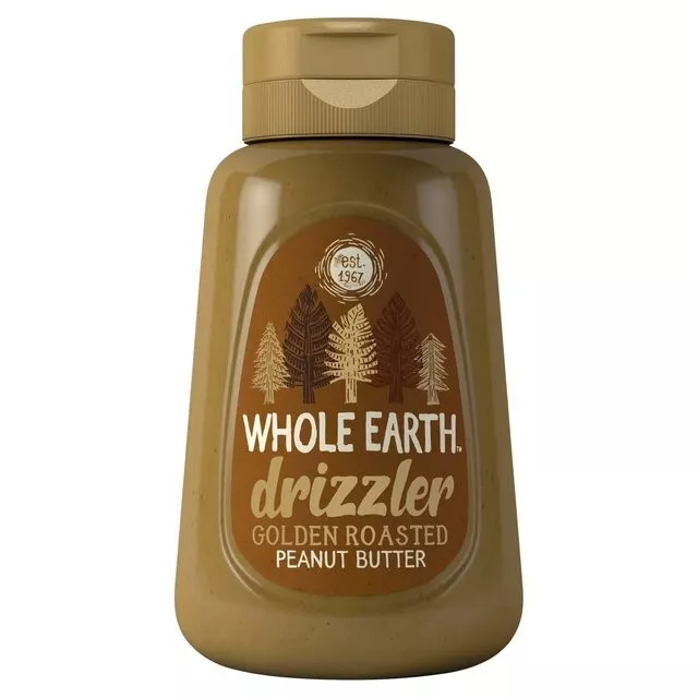 Drizzler Whole Earth Burro di arachidi arrostito dorato 320 g