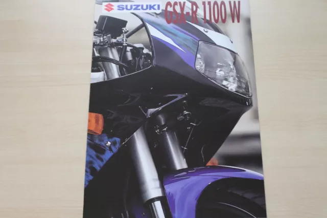 166547) Suzuki GSX R 1100 W Prospekt 09/1995