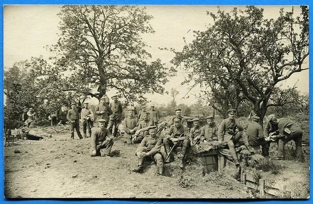 CPA PHOTO: German Soldiers of the Infantry Reserve Regiment 86 / War 14-18