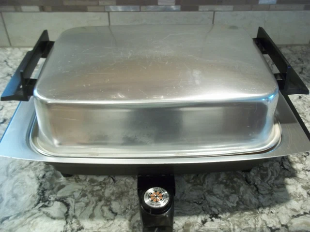 Vtg Lektro Miracle Maid West Bend Electric Skillet Tray Board 13669 Nice! Vtg Lektro Miracle Maid West Bend Electric Skillet Tray Board 13669 Nice!