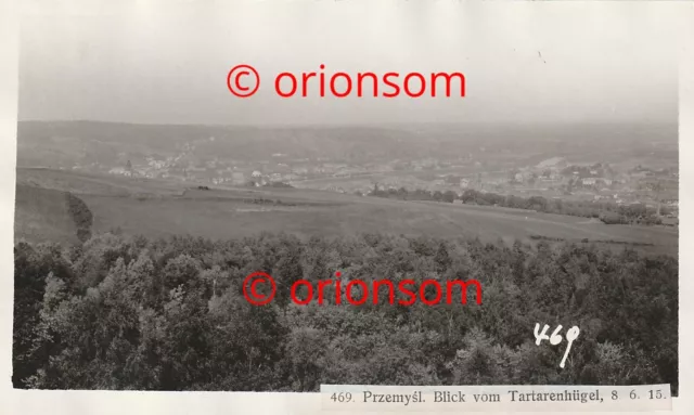 FOTO Przemysl Polen Galizien Blick vom Tatarenhugel 1wk K.u.k KUK ww1 1915