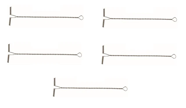 5 Braccioli Acciaio Inox Anti Groviglio Pesca Bolentino Surfcasting 5 Braccioli Acciaio Inox Anti Groviglio Pesca Bolentino Surfcasting