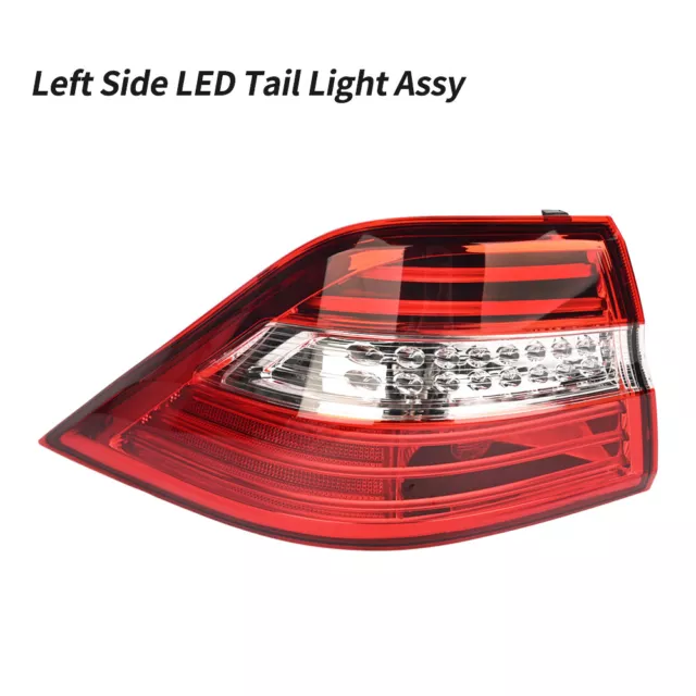 NEW LED Left Outer Side Tail Light Assembly For Mercedes W166 ML350 ML550 12-15