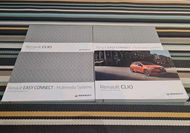Livre D'entretien Renault Clio – Manuel Du Conducteur (Printed 2000) – État Correct