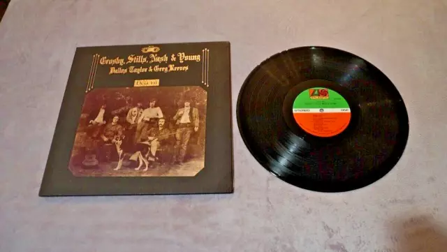 Crosby, Stills, Nash & Young " Deja Vu " LP Atlantic SD 7200