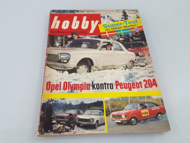 hobby Das Magazin der Technik, Nr. 1 1968