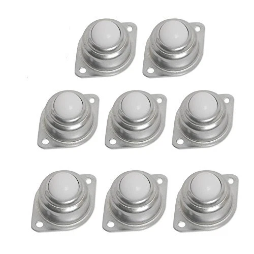 Nylon Ball Transfer Unit KangTeer 8pcs 3/5" Nylon Ball Bearing 28Lbs Table Co...