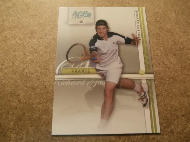 Richard Gasquet, 2007 Ace Authentic Tennis Rookie Card, Mint Condition (Jt29)