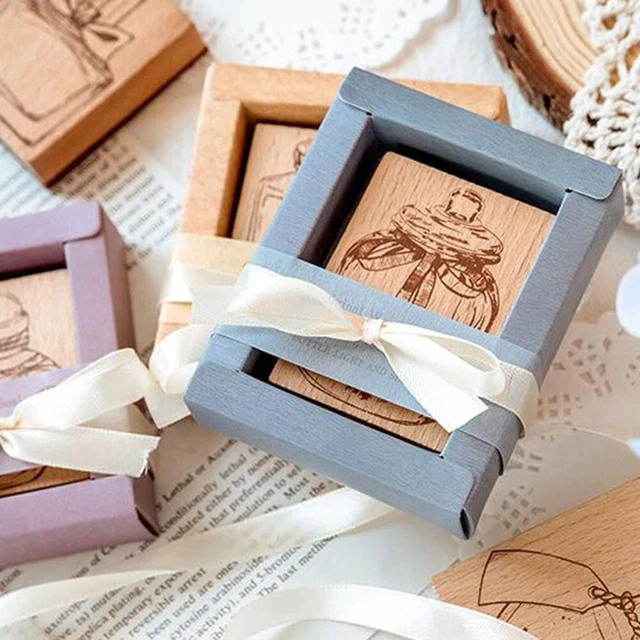 Package Contents Cards Decoration DIY Cards Decoration Oily Inkpad Wood