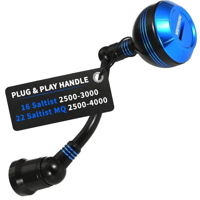daiwa saltist 5000 power knob Aluminum Reel A35 For Spinning Reels-Layfishing Daiwa Saltist MQ Spinning Reel Daiwa Power Handle Tackle