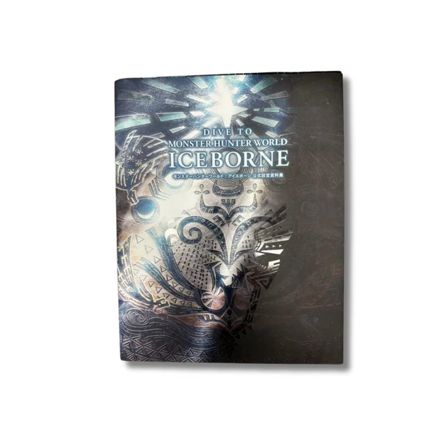 MONSTER HUNTER WORLD Iceborne & Rise Official Art Book Set