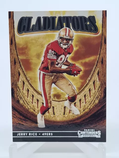 Jerry Rice 2021 Panini Contenders Gladiators #GLD-JRI San Francisco 49ers
