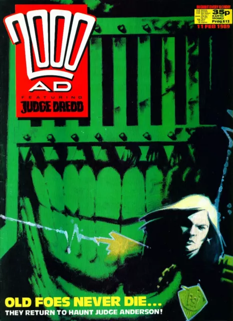 2000AD • Prog #613 • Judge Dredd • Fleetway / IPC • 1989 • 2000 AD