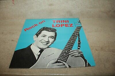 Lp vinyle. Trini Lopez – Rock on (US.1990)