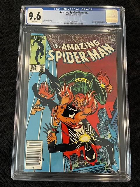 Amazing Spider-Man 257 Cgc 9.6 1St Newsstand Ned Leeds As Hobgoblin 1984 Nm+