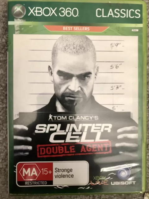 Tom Clancys Splinter Cell Double Agent XBOX 360 Microsoft Aus PAL