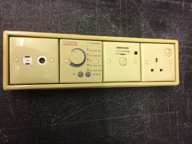 CARVER FANMASTER WALL Switch Control Panel £50.00 - PicClick UK